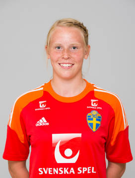 Agnes Granberg, spelare i F15/99-landslaget i fotboll