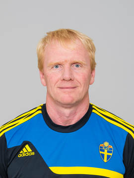 Krister Engström, spelarutbildare för F15/99-landslaget i