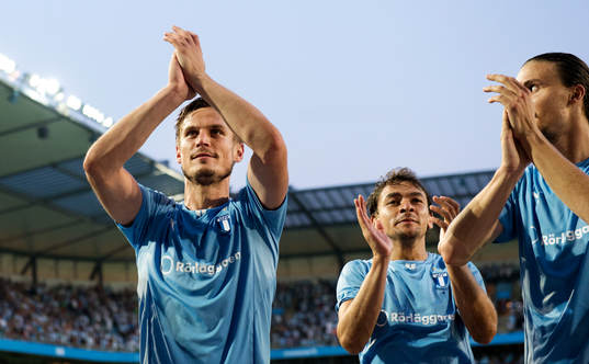Malmö FFs Markus Rosenberg jublar