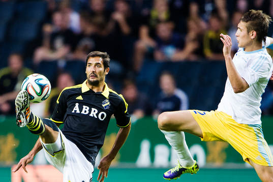 s Celso Borges och Astanas Baurzhan Jolchiyev