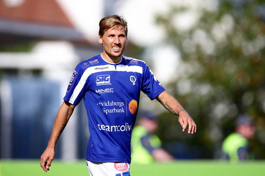 Åtvidabergs Martin Christensen, tvåmålsskytt