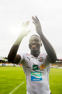 Örebros Alhassan Kamara gjorde matchens enda mål och