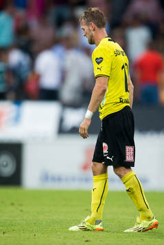 Mjällbys Christian Wilhelmsson deppar