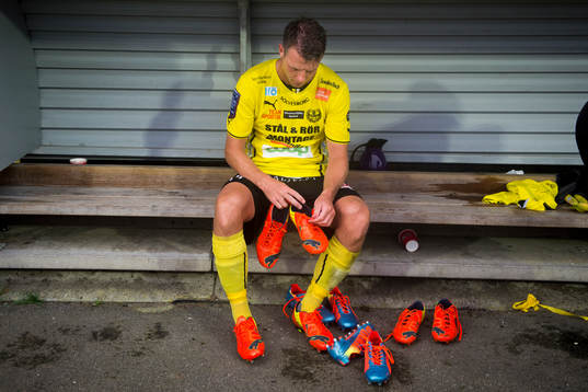 Mjällbys Daniel Nilsson deppar