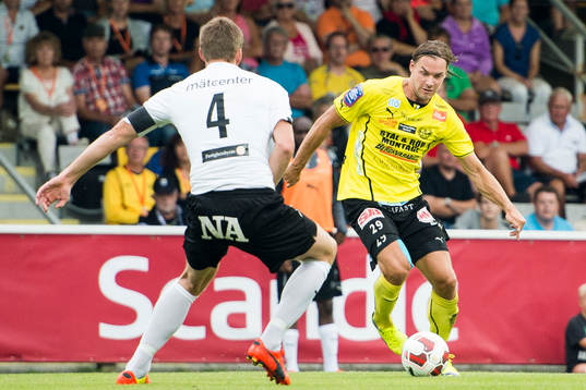 Mjällbys Danny Ervik utmanar Örebros Magnus Wikström