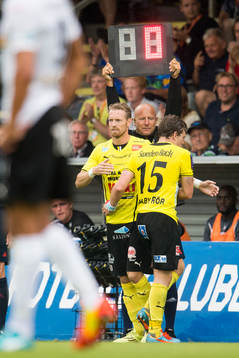 Mjällbys Viktor Nilsson byts ut och in kommer Christian