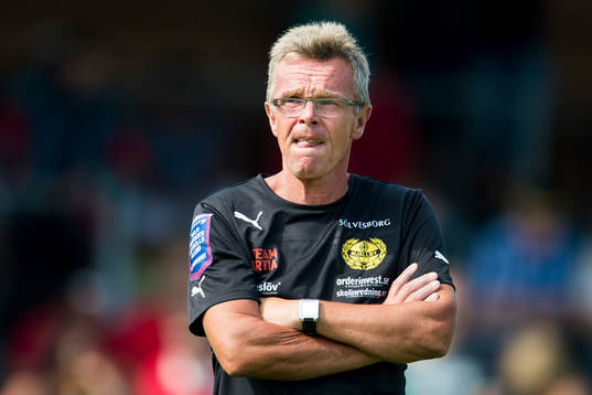 Mjällbys tränare Anders Linderoth