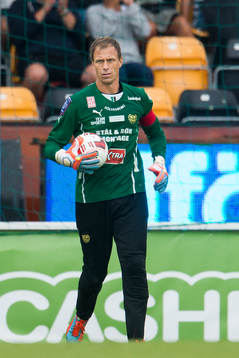 Mjällbys målvakt Mattias Asper