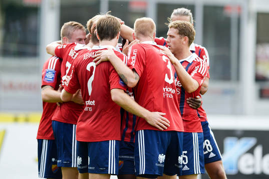 Djurgårdens Martin Broberg jublar