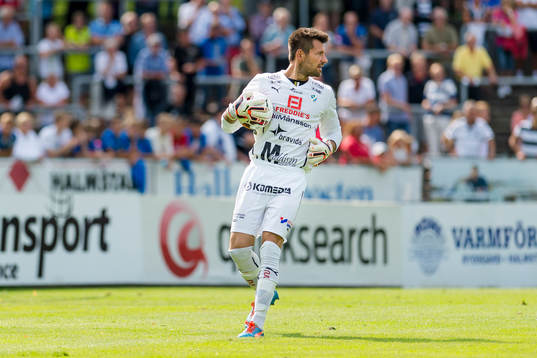 Halmstads målvakt Stojan Lukic