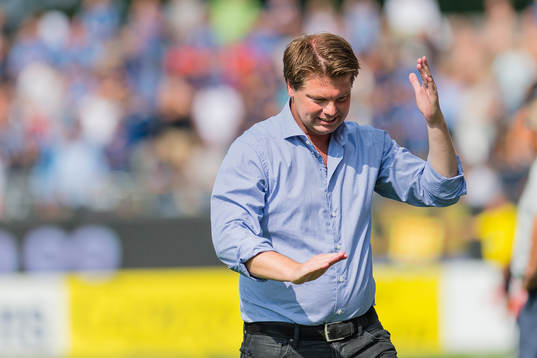 Halmstads tränare Jens Gustafsson