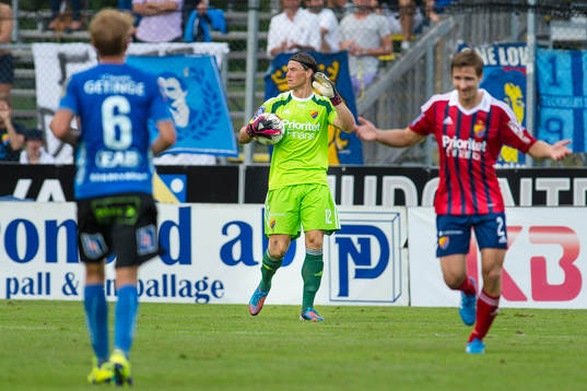 Djurgårdens målvakt Kenneth Høie