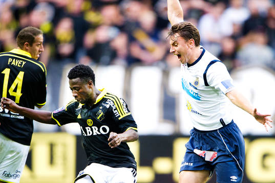 s Ebenezer Ofori mot Gefles Marcus Hansson