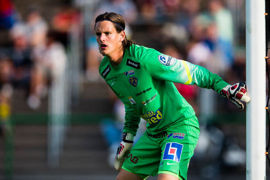 Falkenbergs målvakt Otto Martler