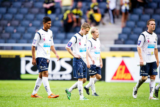 Gefles spelare deppar