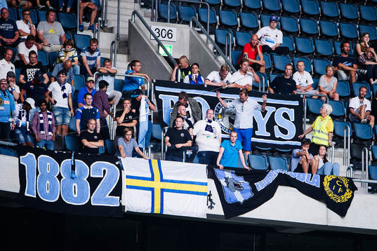 Gefles supportrar deppar