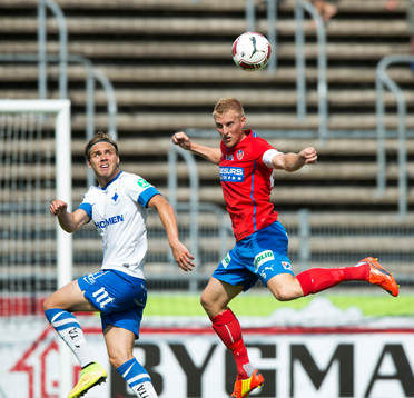 Helsingborgs Peter Larsson mot Norrköpings Christoffer