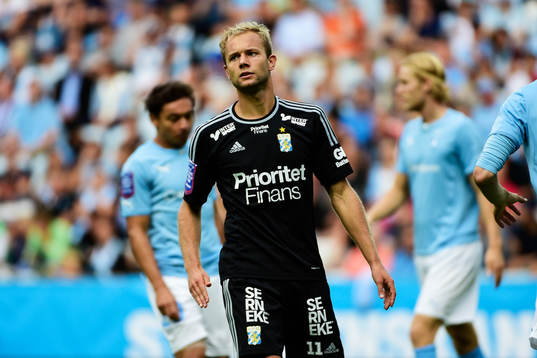 IFK Göteborgs Robin Söder deppar
