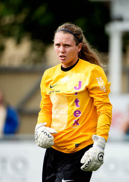 Jitex målvakt Jennifer Falk