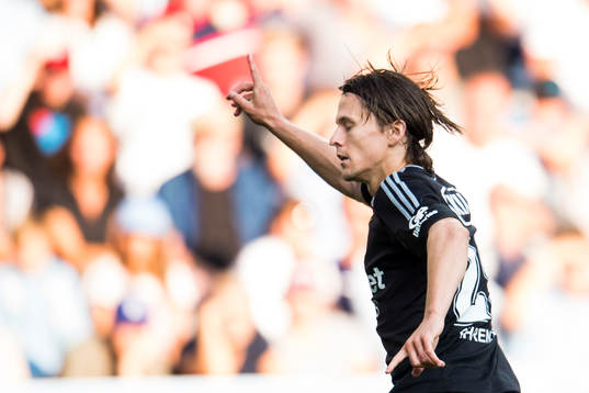 IFK Göteborgs Lasse Vibe jublar