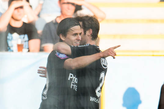 IFK Göteborgs Lasse Vibe jublar