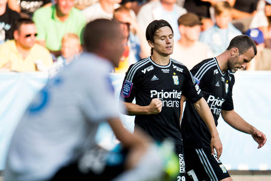 IFK Göteborgs Lasse Vibe jublar
