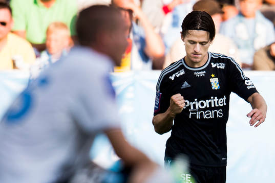 IFK Göteborgs Lasse Vibe jublar
