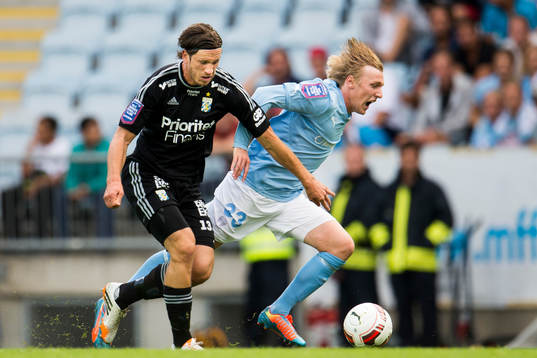 IFK Göteborgs Gustav Svensson och Malmö FFs Emil Forsberg
