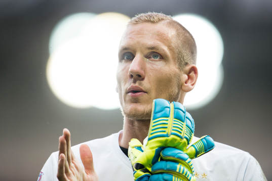 Malmö FFs målvakt Robin Olsen