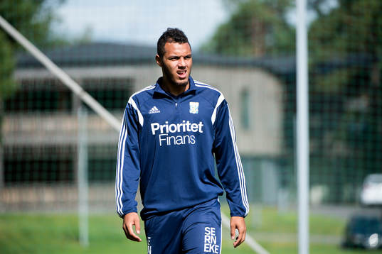 Nyförvärvet Kenneth Zohore tränar med IFK Göteborg