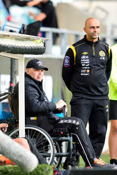 Elfsborgs manager Klas Ingesson och tränare Jan Mian