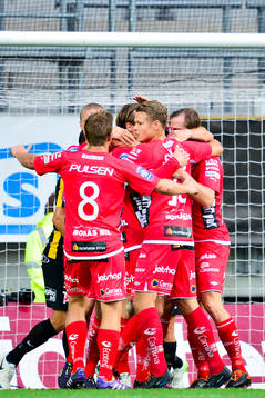 Elfsborgs spelare jublar