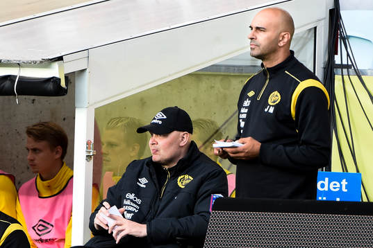 Elfsborgs manager Klas Ingesson och tränare Jan Mian
