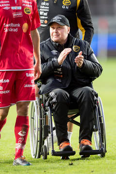 Elfsborgs manager Klas Ingesson tackar supportrarna