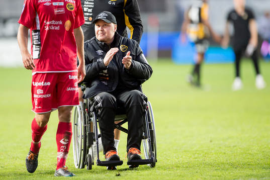 Elfsborgs manager Klas Ingesson tackar supportrarna