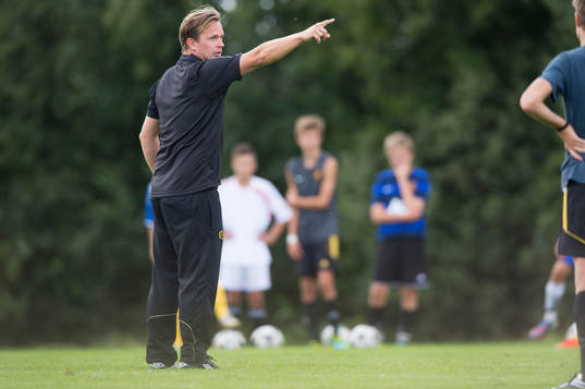 Tobias Linderoth var instruktör vid IFK Hässleholms