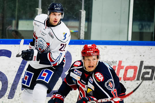 Linköpings Mattias Sjögren och  Södertäljes Jonas
