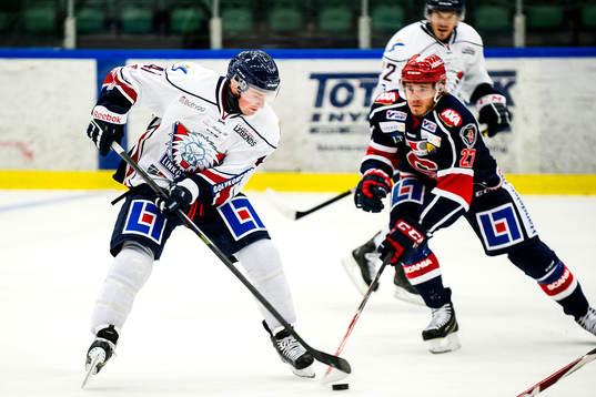 Linköpings Broc Litle och  Södertäljes Jacob Dahlström