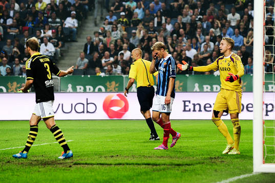Djurgårdens Sebastian Andersson deppar