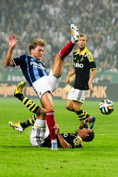 s Kenny Pavey och Djurgårdens Martin Broberg