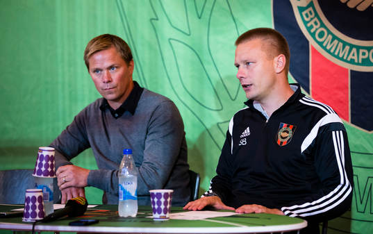 Brommapojkarnas Brommapojkarnas tränare Stefan Billborn