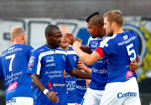 Åtvidabergs Kristian Bergström, John Owoeri, <Ricardo
