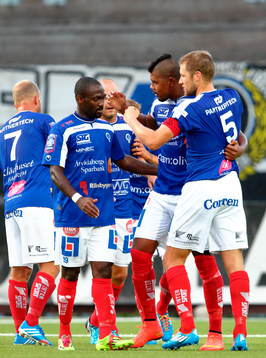 Åtvidabergs Kristian Bergström, John Owoeri, <Ricardo