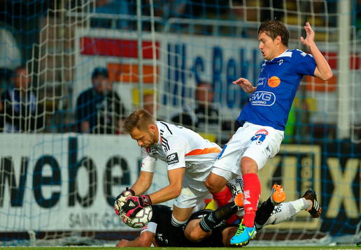 IFK Göteborgs målvakt John Alvbåge och Åtvidabergs