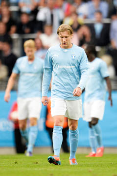 Malmö FFs Emil Forsberg deppar