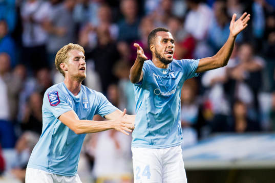 Malmö FFs Isaac Kiese Thelin jublar