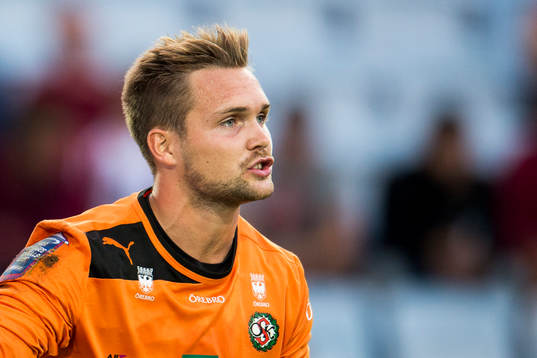 Örebros målvakt Oscar Jansson