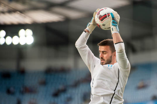 Malmö FFs målvakt Zlatan Azinovic