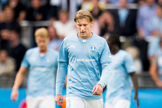 Malmö FFs Emil Forsberg deppar