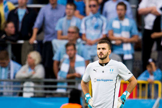 Malmö FFs målvakt Zlatan Azinovic